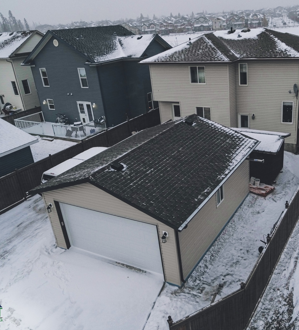 Snow On Roof